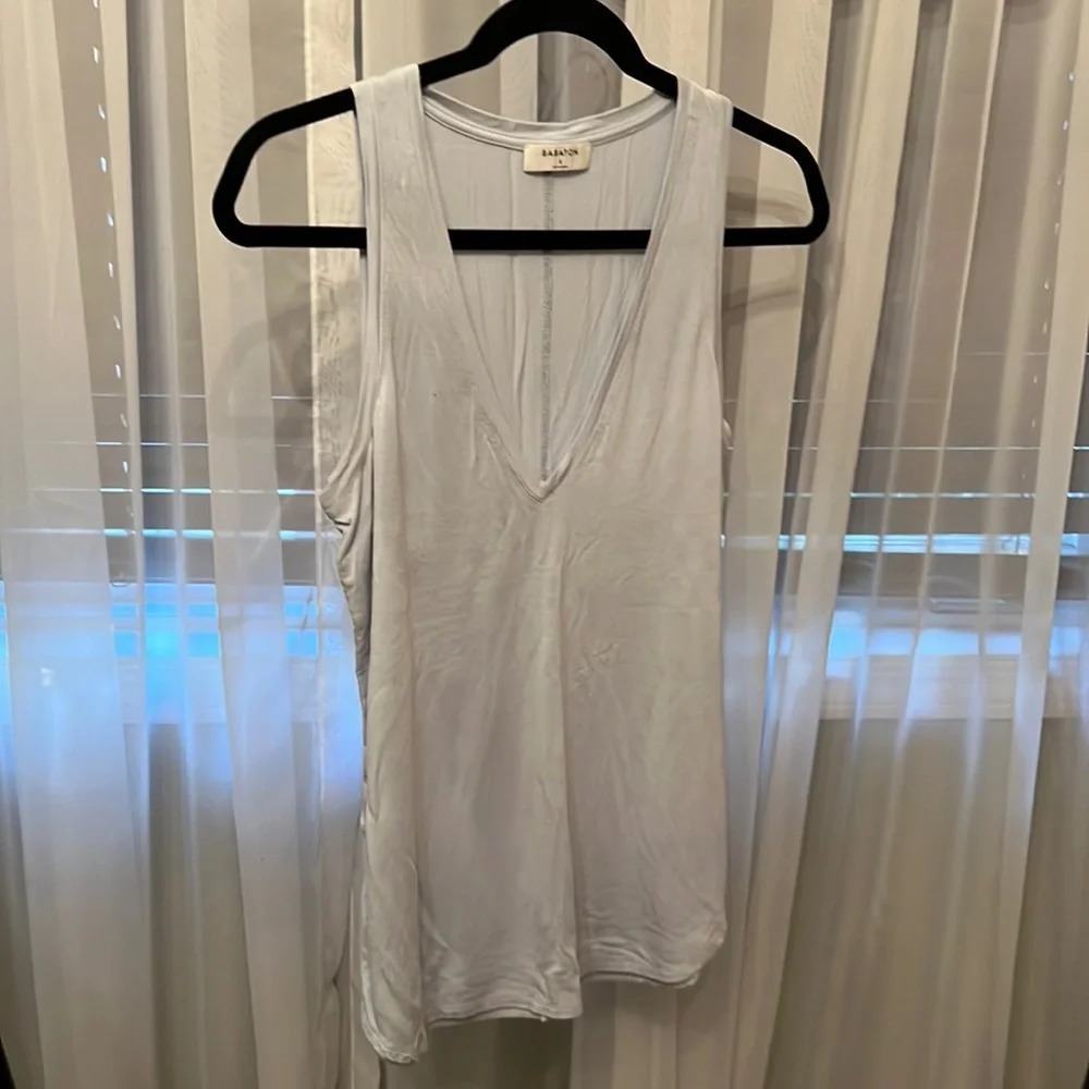 Babaton Pale Blue Lightweight  Tank S